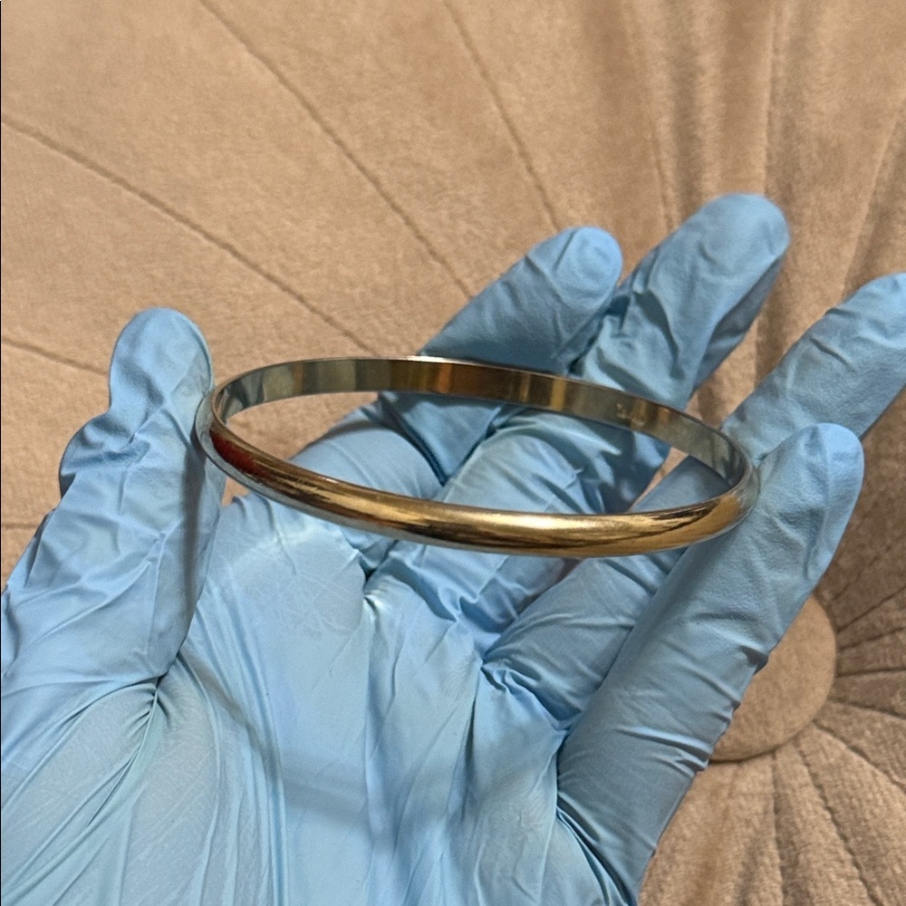 Trifari Vintage Gold-Tone Bangle Bracelet